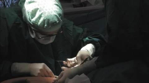 Surgeon in operating room Stock Footage 67286635