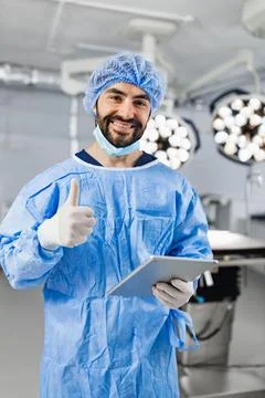 Surgeon in Operating Room Stock Photos