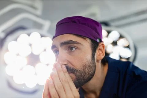 Surgeon in Operating Room Stock Photos