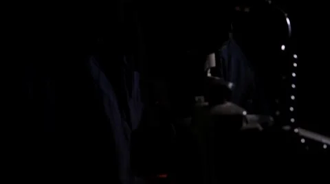 Surgeon performing an eye operation Stock Footage 62923880