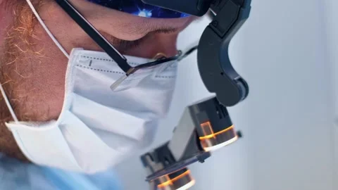 The surgeon performs a surgical operation Stock Footage 150891368