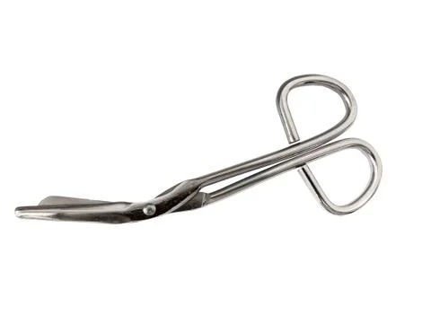 Surgeon scissors. Stock Photos