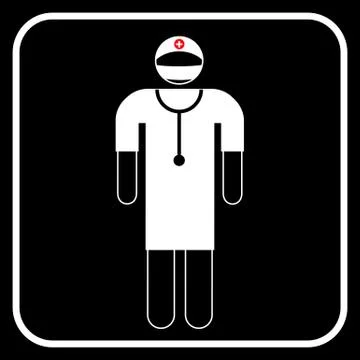 Surgeon symbol Stock Illustration