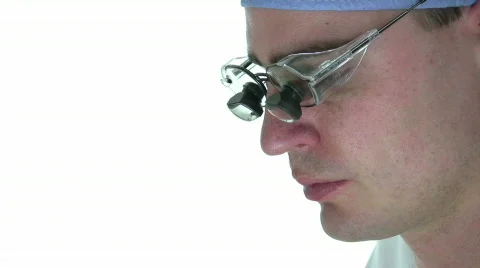 Surgeon on White Stock-Footage 368872
