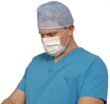 Surgeon on white 写真素材