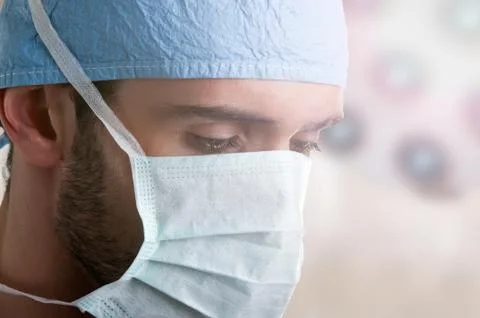 Surgeon at work Foto stock