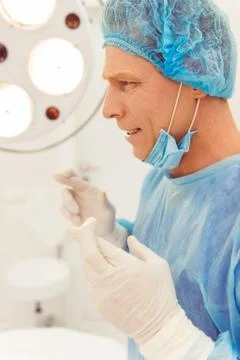 Surgeon at work Stock Photos