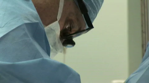 Surgeon working. Two close ups. 스톡 동영상 151821