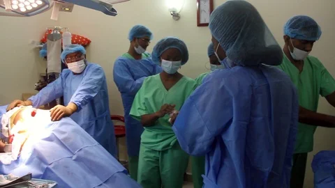 Surgery 3 Stock Footage 123668876