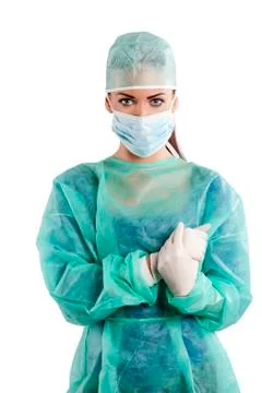 Surgery assistant Stock Photos