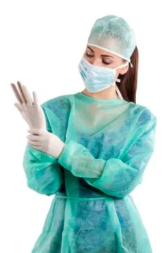 Surgery assistant Stock Photos
