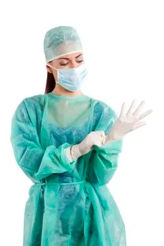 Surgery assistant Stock Photos