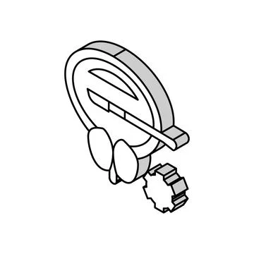 Surgery bladder isometric icon vector illustration Stock Illustration