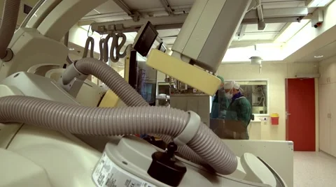 Surgery Brain angiography Stock Footage 44238630