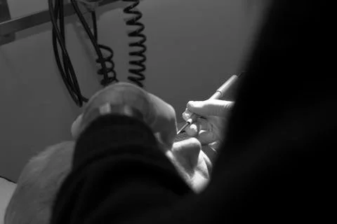 Surgery at gp Stock Photos