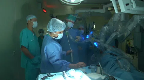 Surgery on the heart. Video stock 68143742