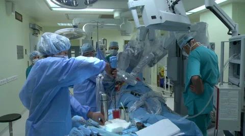 Surgery on the heart. Stock Footage 68143925