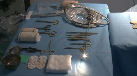 Surgery in an operating room Video stock 53814264