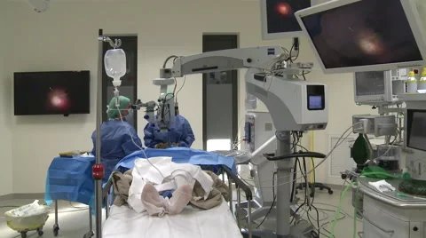 Surgery in an operating room Video stock 53824960