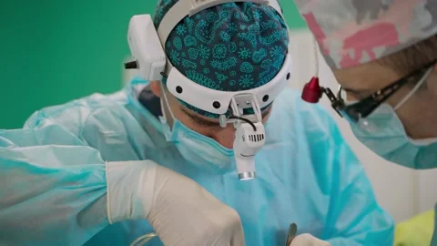 Surgery operating room Stock Footage 135604537