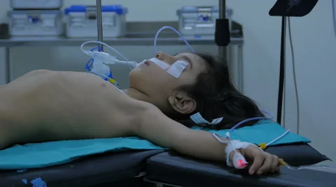 Surgery operation, general view in hospital Stock Footage 59083472