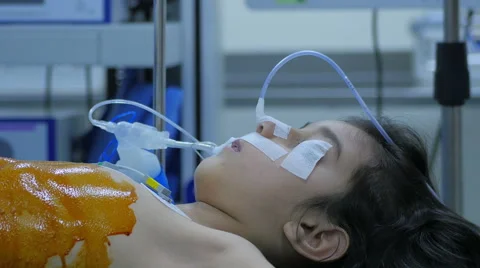 Surgery operation, general view in hospital Stock Footage 59083742