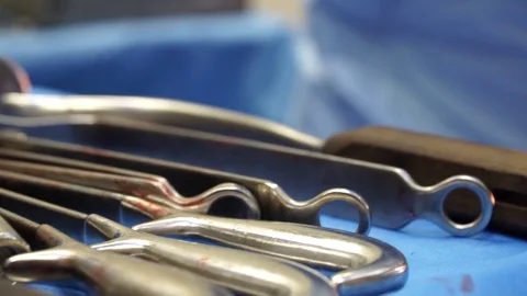 Surgery tools Stockbeeldmateriaal 83318443