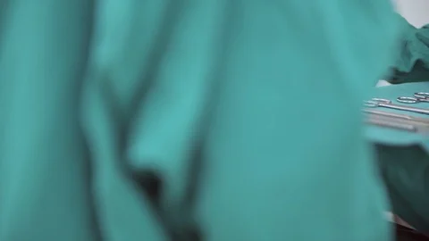 Surgery tools. Stock Footage 92355239