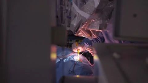 Surgery wide shot Stock Footage 49549164