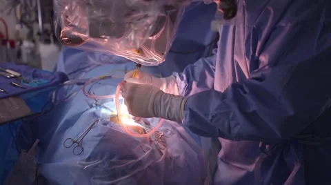 Surgery Wide shot Stock Footage 49549195