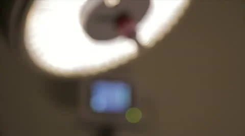 Surgey Lamp Blur effect Stock Footage 12366798