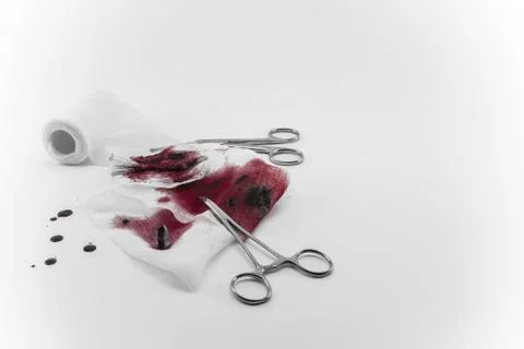 Surgical composition. Stock Photos