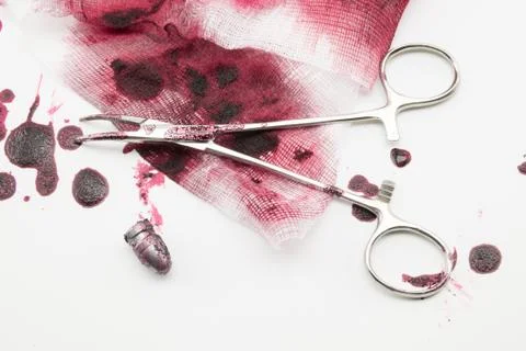 Surgical composition. Stock Photos