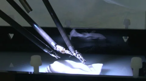 Surgical equipment Demonstration. Stock Footage 68143979