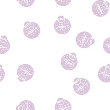 Surgical excision mole removal glyph seamless pattern Stock Illustration