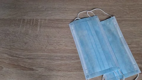 Surgical Face Mask Видео 156041896