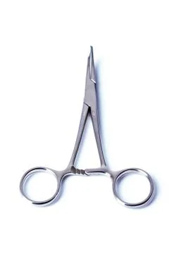 Surgical forceps Foto stock