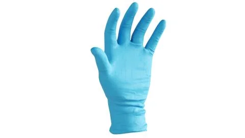 Surgical gloves, 3D medical Visualization, Surgical equipment Illustrazione stock