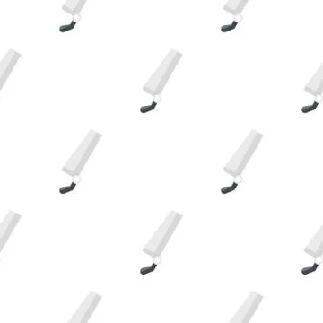 Surgical instrument pattern flat Stock Illustration