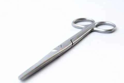 Surgical instruments and tools including , forceps and tweezers White backgro Stock Photos