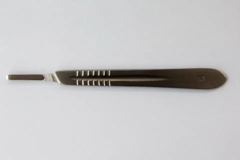 Surgical instruments and tools including , forceps and tweezers White backgro Stock Photos