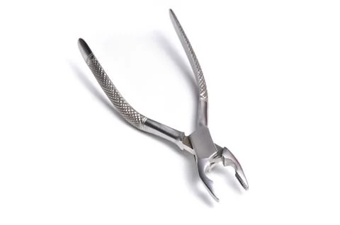 Surgical instruments isolated Foto stock