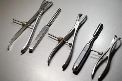 Surgical instruments for operation Stock Photos