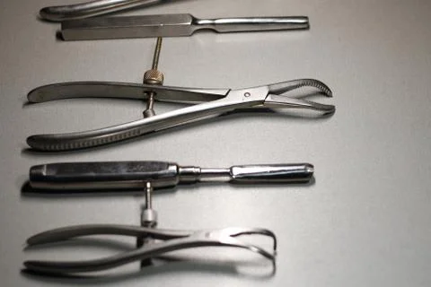 Surgical instruments for operation Stock Photos