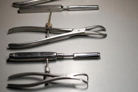Surgical instruments for operation Stock Photos