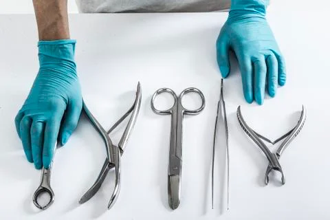 Surgical instruments Stock-Fotos