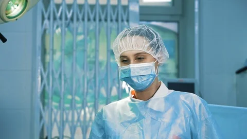 Surgical operating room Stock-Footage 113659067