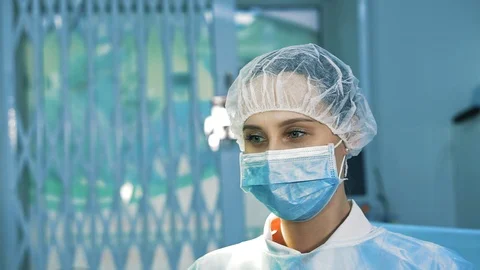 Surgical operating room 스톡 동영상 113659676