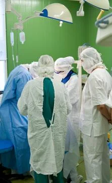 Surgical operation Stock Photos