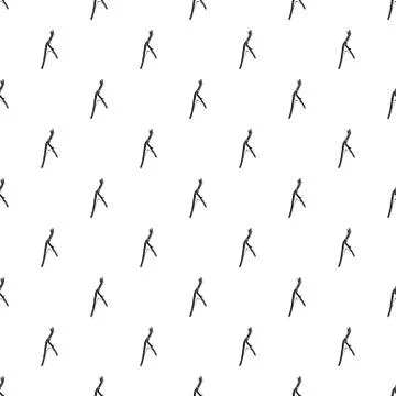 Surgical pincers pattern vector seamless Stock Illustration